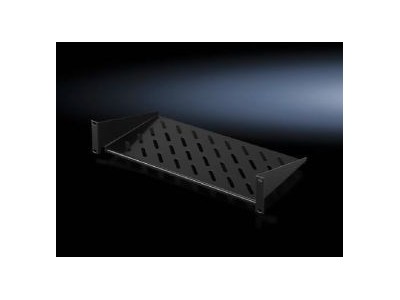 Rittal DK - Rack-Shelf (belüftet) - RAL 9005 - 2U - 48,3 cm (19) (5501.615)