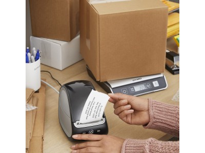 DYMO elektronische Briefwaage M10, Tragkraft: 10 kg, silber Wiegefläche: 200 x 200 mm, LCD-Anzeige, Tara- und Halte- (S0929010)