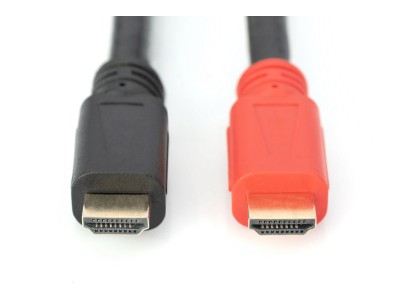 Digitus - Video- / Audiokabel - HDMI - 26 AWG - HDMI, 19-polig (M) - HDMI, 19-polig (M) - 30,0m - Doppelisolierung - Schwarz (AK-330105-300-S)