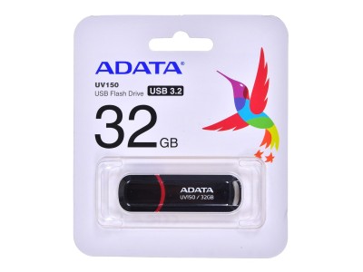 ADATA DashDrive UV150 - USB-Flash-Laufwerk - 32GB - USB3.0 - Schwarz (AUV150-32G-RBK)