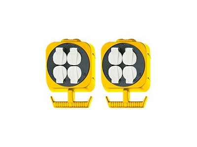 brennenstuhl Extension cable with Hanging Workshop Energy Cube - Stromverteilungseinheit - Wechselstrom 230 V - Eingabe, Eingang CEE 7/7 (SCHUKO) - Ausgangsbuchsen: 8 (1151760)