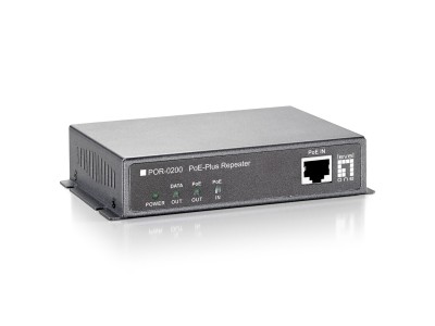 LevelOne POR-0200 - Repeater - 2 Anschlüsse - RJ-45 / RJ-45 - bis zu 100 m (552045)