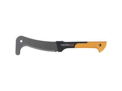 FISKARS Machete XA3, Länge: 510 mm, schwarz / orange aus Stahl, Griff aus Kunststoff, - 1 Stück (126004)