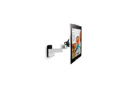 Vogels RingO TMS 1030 Tablet Flex Pack - Befestigungskit (schwenkbare Wandhalterung) für Webtablet - Aluminium - Schwarz - Bildschirmgröße: 15 - 22cm (7 - 30,50cm (12)) (73202126)