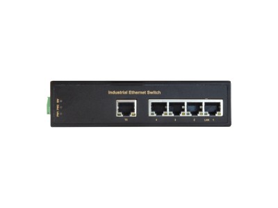 LevelOne IFS-0501 - Switch - 5 x 10/100 - Desktop, an DIN-Schiene montierbar, wandmontierbar - Gleichstrom (IFS-0501)