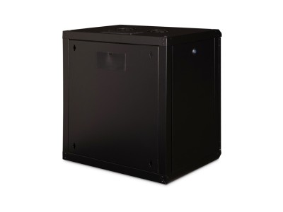 Digitus DN-19 12-U - Wandschrank - Schwarz - 12U - 48,3 cm (19) (DN-19 12-U-SW)