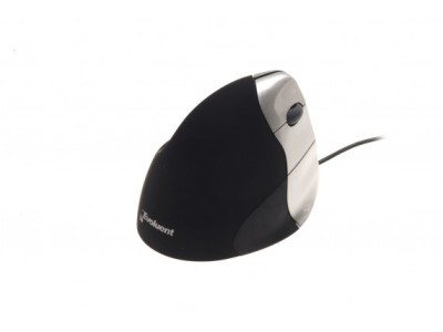 Bakker Elkhuizen Evoluent Vertical Mouse - Maus - Maus - optisch - 5 Tasten - verkabelt - PS/2, USB (BNEEVR)