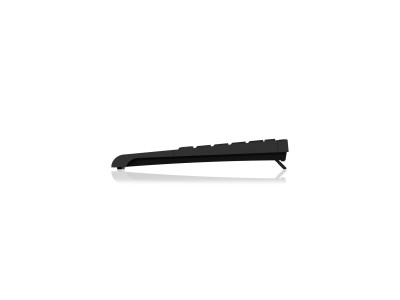 KeySonic ACK-540 U+ - Tastatur - USB - Layout für Großbritannien - Schwarz