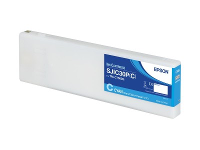 Epson SJIC30P(C) - Cyan - Original - Tintenpatrone - für ColorWorks TM-C7500G (C33S020640)
