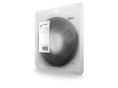 Lindy - Patch-Kabel - RJ-45 (M) - RJ-45 (M) - 20,0m - SFTP, PiMF -Cat.7 Rohkabel - glatt, halogenfrei - Schwarz (47315)