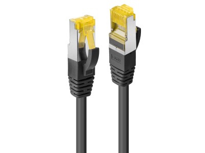Lindy - Patch-Kabel - RJ-45 (M) - RJ-45 (M) - 30,0m - SFTP, PiMF -Cat.7 Rohkabel - glatt, halogenfrei - Schwarz (47316)