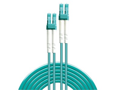 Lindy - Patch-Kabel - LC Multi-Mode (M) - LC Multi-Mode (M) - 100,0m - Glasfaser - 50/125 Mikrometer - OM3 - halogenfrei (46404)