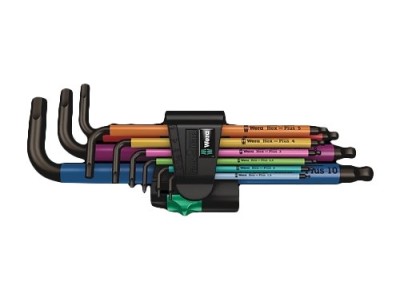Wera 950/9 Hex-Plus - Inbusschlüssel-Set - 9 Stücke - in Halter (05073593001)