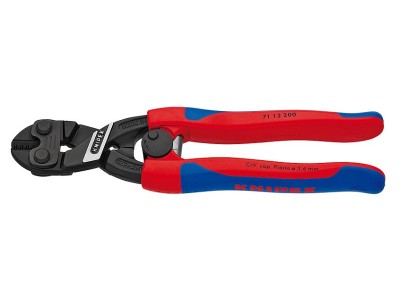 Knipex CoBolt - Bolzenschneider - Chrom-Vanadium-Stahl - Kunststoff - Blau/Rot (71 12 200)