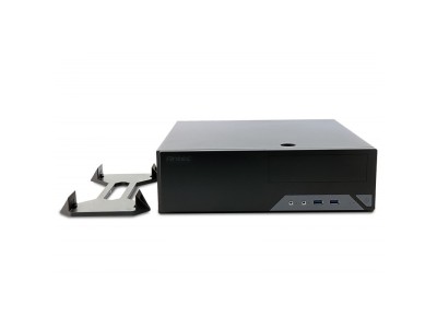 Antec Value Solution VSK2000-U3 - Desktop Slimline - micro ATX - ohne Netzteil - Schwarz - USB/Audio