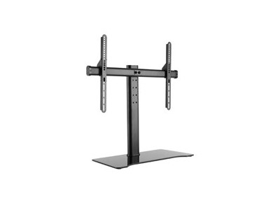 Equip - Befestigungskit (Klammer, Standfuß) für LCD-/Plasmafernseher - Metall, Glas - Bildschirmgröße: 81 - 140 cm (32 - 139,70cm (55)) - auf dem Tisch (650601)
