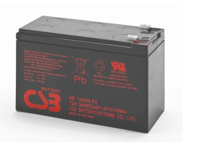 Bluewalker CSB HR 1234W F2 VRLA Blei-Gel Akku 12V/9Ah (91010032)