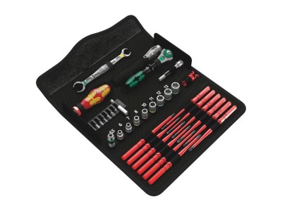 Wera Kraftform Kompakt W 1 - Werkzeugset - 35 Stücke - isoliert - in Box (05135926001)