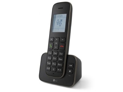 Deutsche Telekom Sinus A 207 - Schnurlostelefon - Anrufbeantworter mit Rufnummernanzeige - DECT\GAP - Schwarz (40316575)