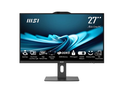 Monoblock PC|MSI|PRO|AP272P 14M|Business|All in One|CPU Intel Core i5|i5-14400|2500 MHz|Screen 27"|RAM 16GB|DDR4|3200 MHz|SSD 512GB|Graphics card Intel UHD Graphics|Integrated|Colour Black|PROAP272P14M-867XEU