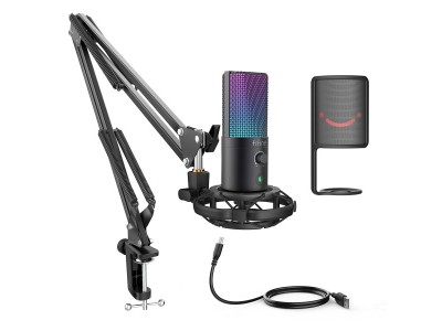  FIFINE T669 PRO3 Wired Microphone with RGB Lighting and Stand | USB FIFINET669PRO3