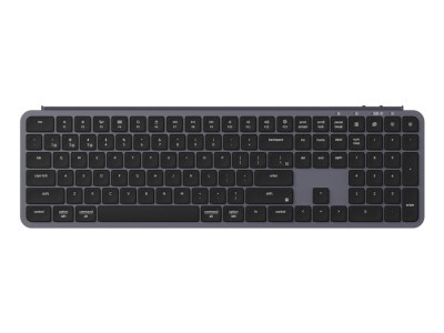  Keychron B6 Pro Ultraslim - US Layout - Low Profile Scissor Space Grey Wireless Keyboard B6P-K1