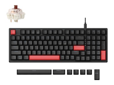  Lemokey X5 - US Layout - Brown Switch Keyboard X5-A3
