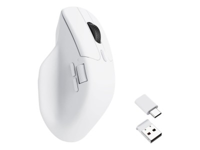  KEYCHRON M6 (1000Hz) White  Wireless Mouse M6-A3