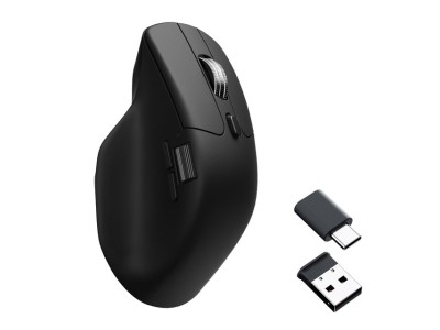  Keychron M6 Silent (1000Hz) Black Wireless Mouse M6S-A1