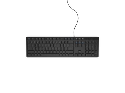  Dell Multimedia Keyboard-KB216 - US International (QWERTY) - Black (RTL BOX) 580-ADHY