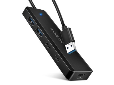 I/O HUB USB TRAVEL/0.19M HUE-C2A AXAGON