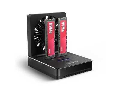 SSD ACC DOCK STATION USB-C/2XM.2 NVME ADSA-M2C22 AXAGON