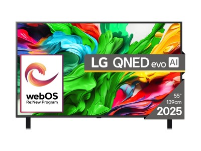 LG QNED AI 4K televizors 2025