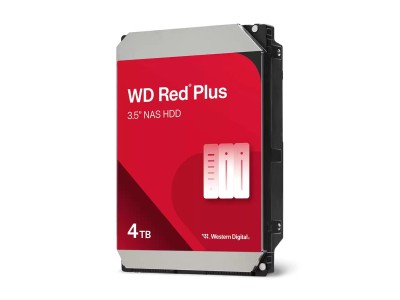 WD 4TB RED PLUS 128MB SATAIII 28 MB 3.5