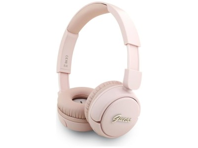 Guess   Guess Metal Logo Script Over-Ear