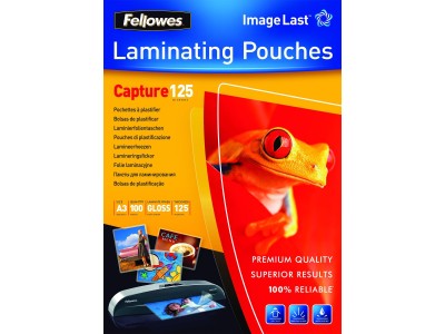 LAMINATOR POUCH IMAGELAST/A3 125 100PCS 5307506 FELLOWES