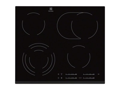 Electrolux EHF6547FXK hob Black Built-in 4