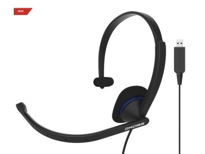 Koss | Headphones | CS195 USB | Wired | On-Ear | Microphone | Black