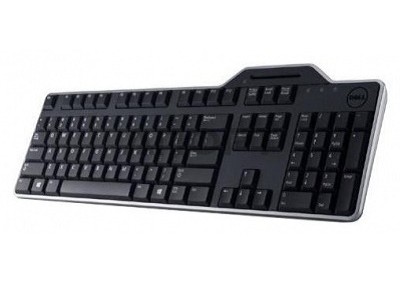 Dell | KB813 | Smartcard keyboard | Wired | Russian | Black