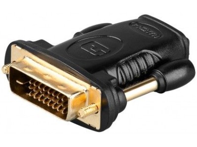 Goobay | HDMI/DVI-D adapter, gold-plated | 68931