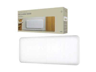 Mill | Heater | IB1200DN Steel | Panel Heater | 1200 W | Number of power levels 1 | Suitable for rooms up to 14-18 m² | White | N/A