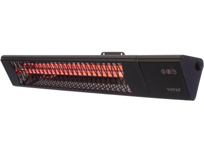 SUNRED | Heater | PRO25W-SMART, Triangle Dark Smart Wall | Infrared | 2500 W | Black | IP55