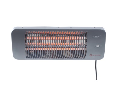 SUNRED | Heater | LUG-2000W, Lugo Quartz Wall | Infrared | 2000 W | Grey | IP24