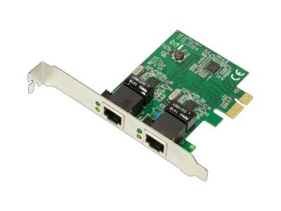 Logilink PC0075, 2-port Gigabit PCI Express network card | Logilink | 2 x Gigabit Lan (RJ 45) | PCIe
