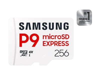 Samsung P9 Express | MicroSD Card | 256 GB | microSDXC | Flash memory class U3, V30, A1