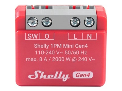 Shelly 1PM Mini Gen4 Smart switch