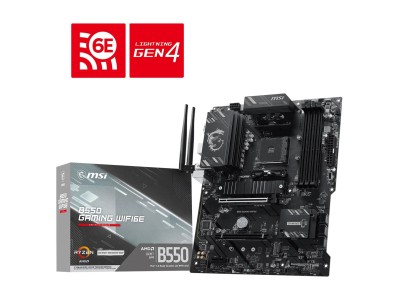 MSI B550 GAMING WIFI6E motherboard AMD