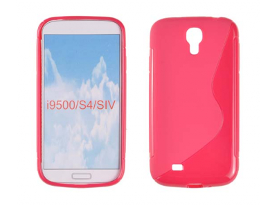 Silicone S-case SAMSUNG I9500 GALAXY S4 PINK